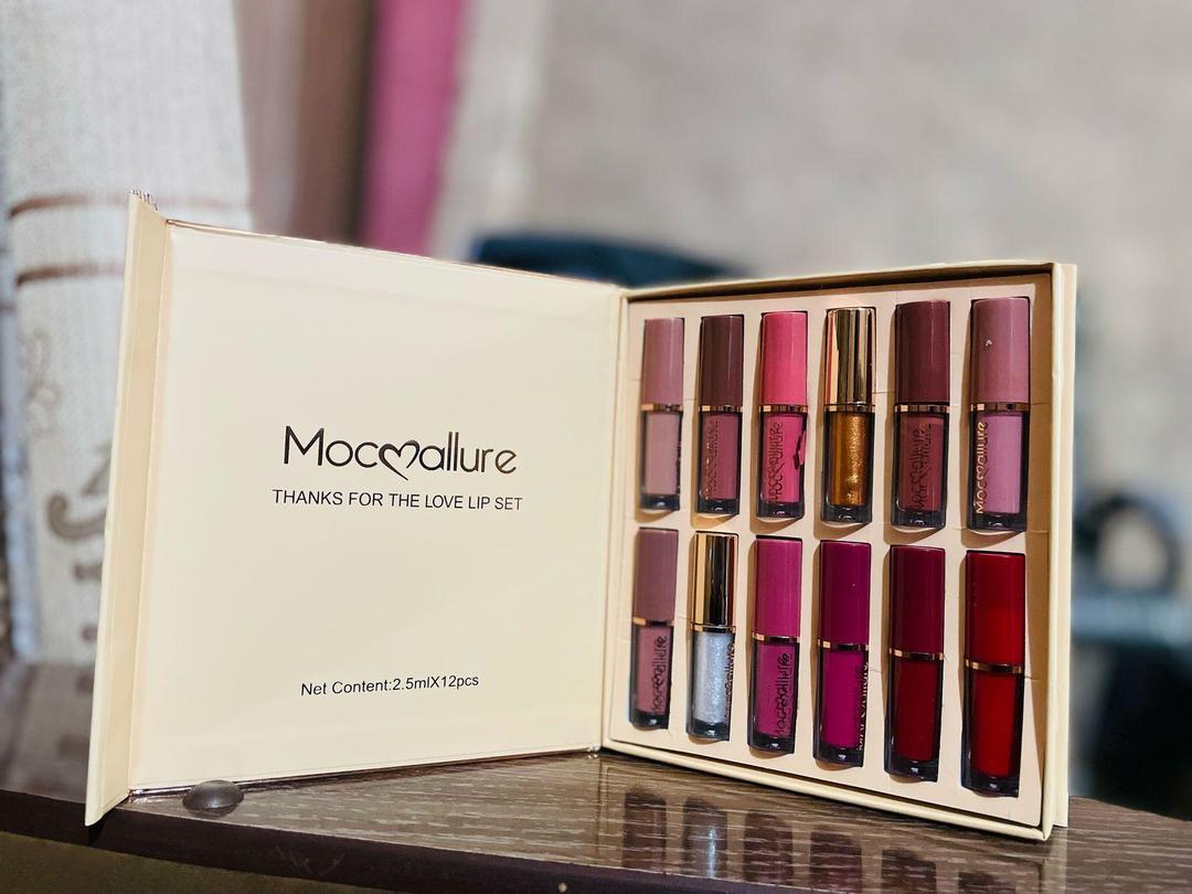 Mocmallure Lip Gloss Set 12pcs