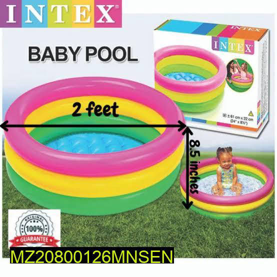 Intex 2ft Rainbow Baby Pool