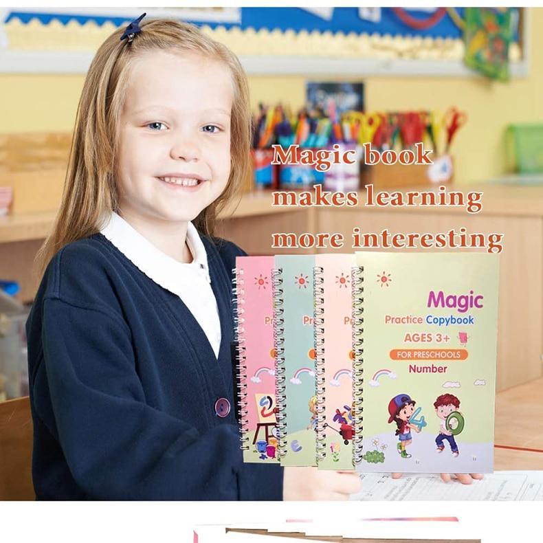 Magic Practice Copybook Set of 4