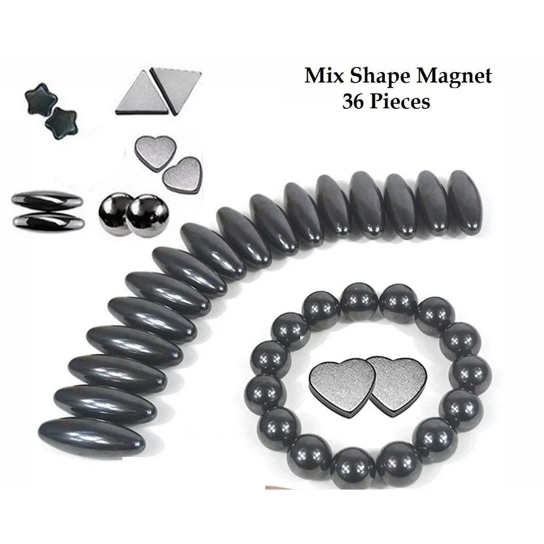 36 Pcs Mix Shape Magnetic Toys