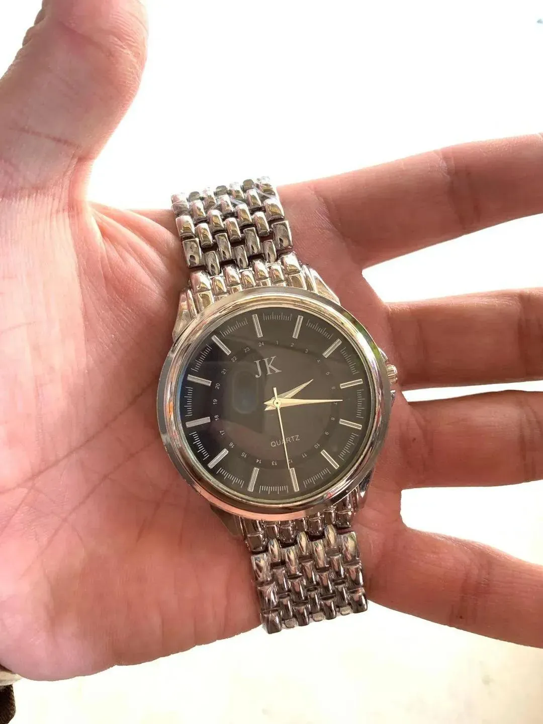 Men's Stainless Steel Analog Watch